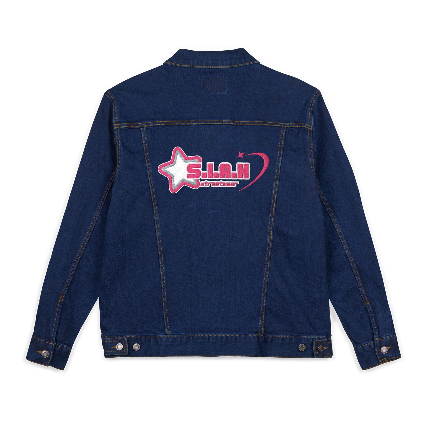 S.I.A.H "Nova Pop" Unisex Denim Jacket (Embroidery)
