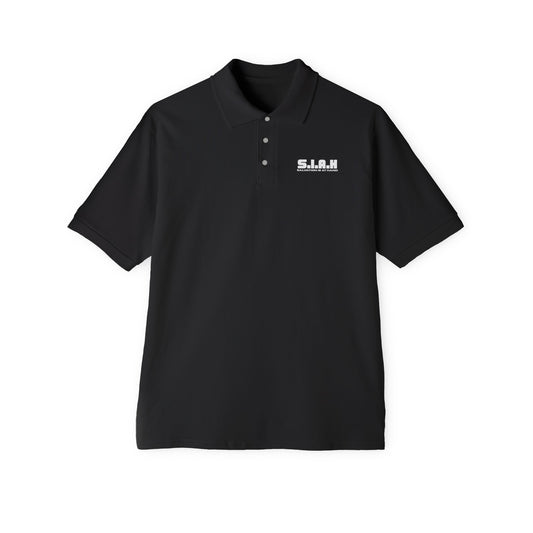 S.I.A.H "Divine Code" Men's Piqué Polo