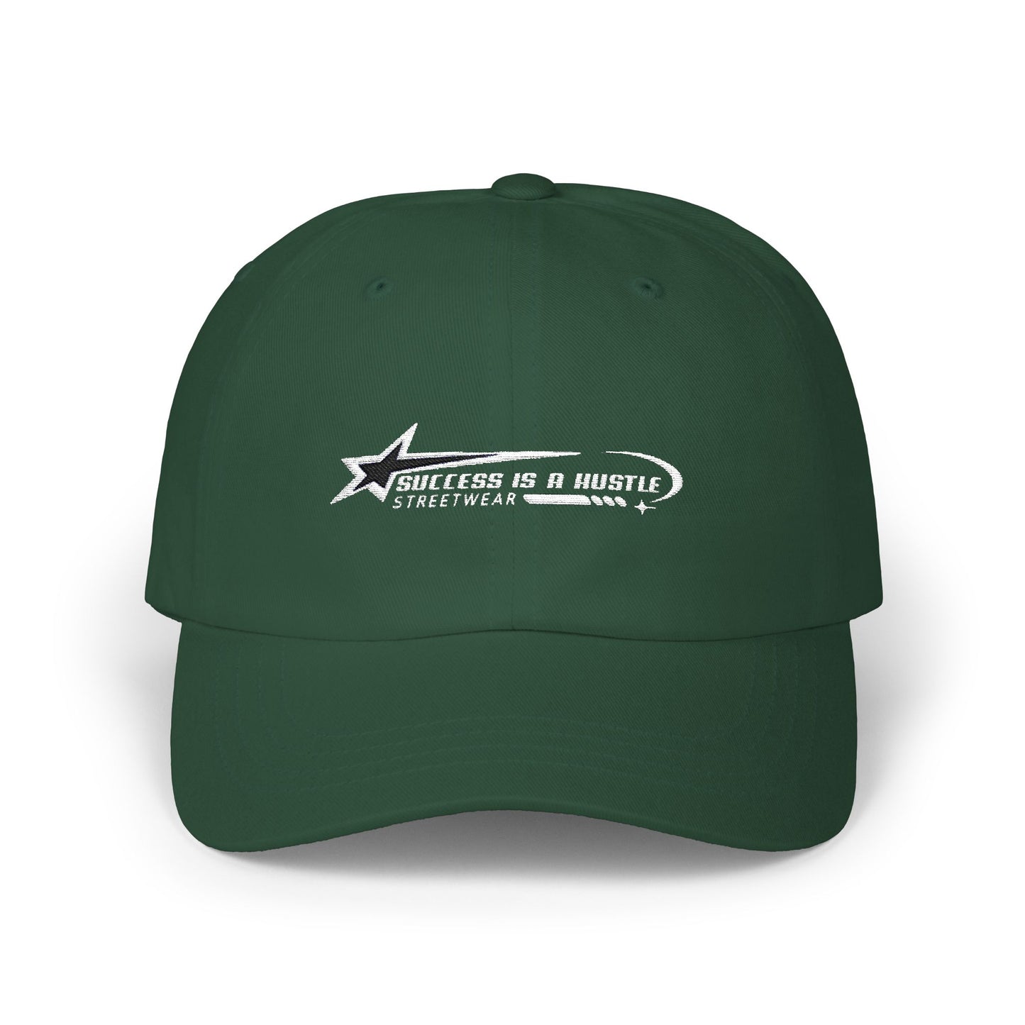 S.I.A.H "Hustle Orbit" (White Edition) Classic Dad Cap