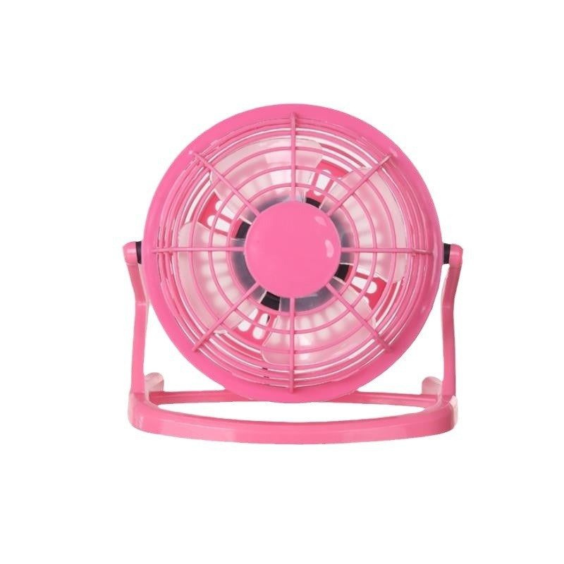 Convenient USB Quiet Mini 4-inch Plastic Electric Fan