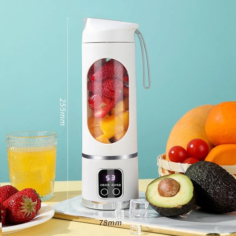 Small Portable Multi-Functional Dual-Motor 12-Blade Milkshake/Juicing Cup