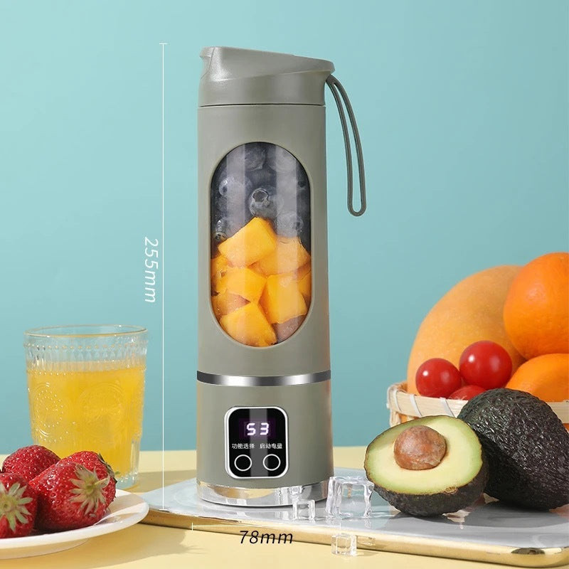 Small Portable Multi-Functional Dual-Motor 12-Blade Milkshake/Juicing Cup