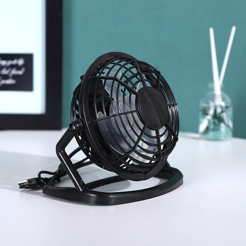Convenient USB Quiet Mini 4-inch Plastic Electric Fan