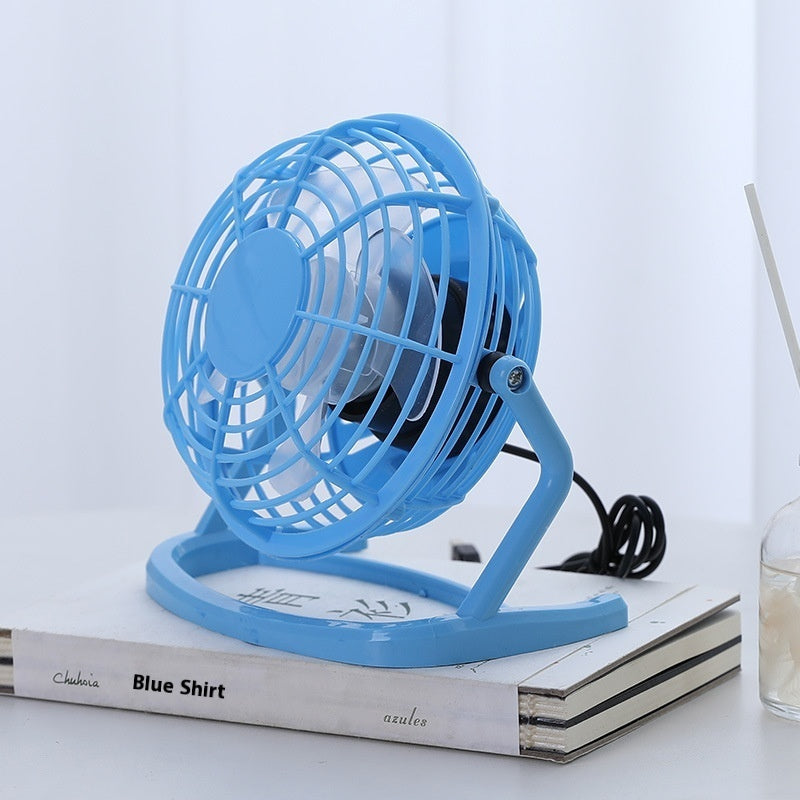 Convenient USB Quiet Mini 4-inch Plastic Electric Fan