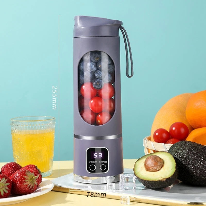 Small Portable Multi-Functional Dual-Motor 12-Blade Milkshake/Juicing Cup