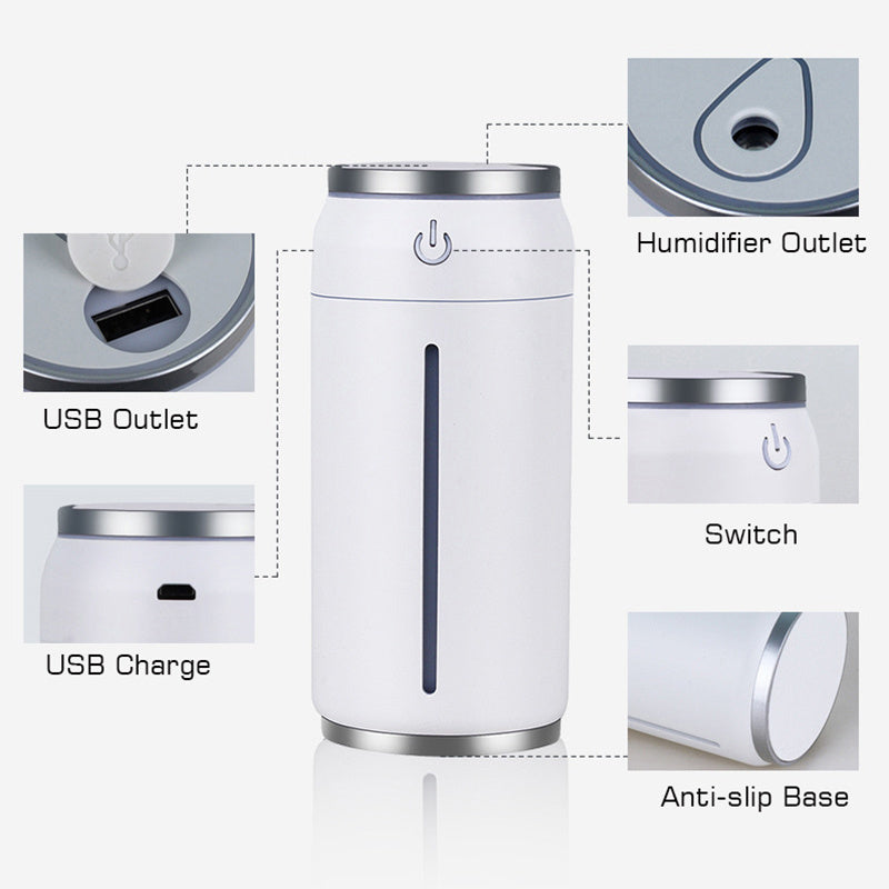 220ML USB Mini - Aroma Diffuser/Air Humidifier