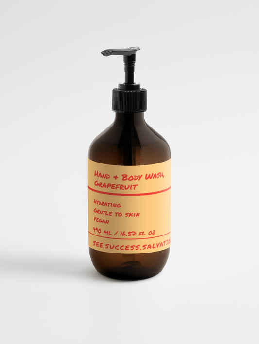 S.I.A.HC"PureFlow" Hand & Body Wash, Grapefruit